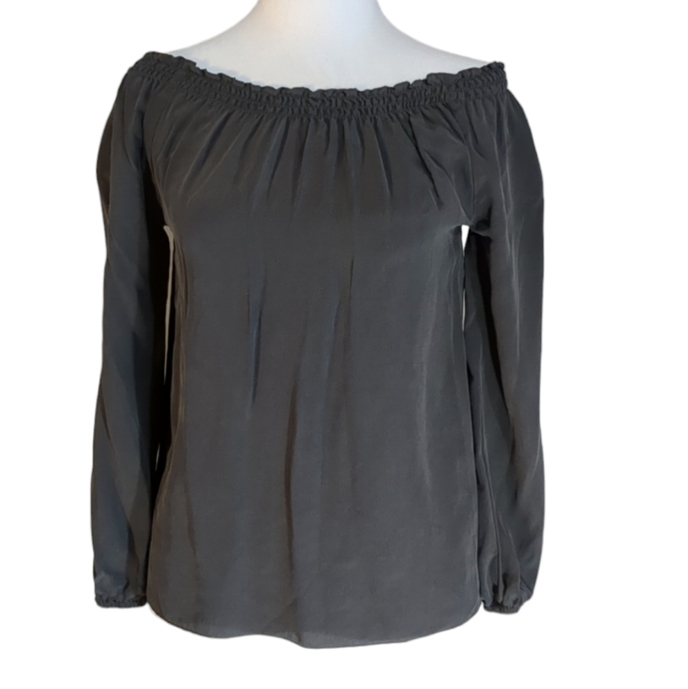 Chaser Blouse Size Xs Color grey long sleeve